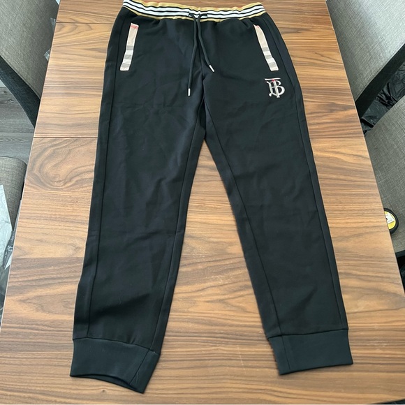 THOM  BROWNE Men's Lounge Pants Size XXL In Black - Picture 1 of 8
